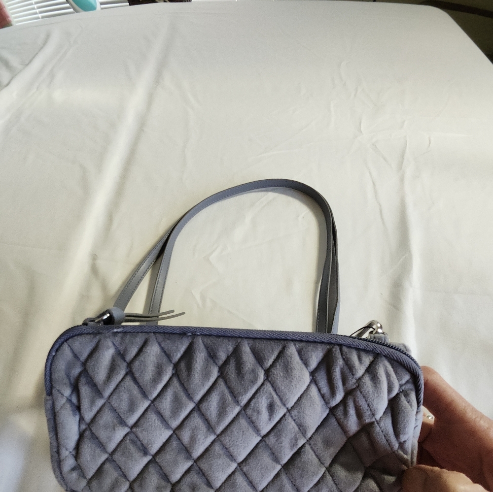 Vera Bradley RFID Wallet Crossbody Carbon Grey New - Picture 6 of 6